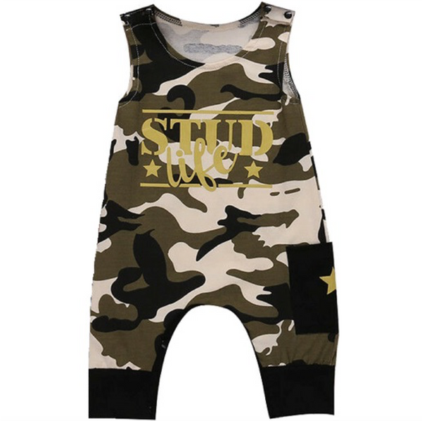 100% Cotton Baby Boys Shortsleeved Onesie