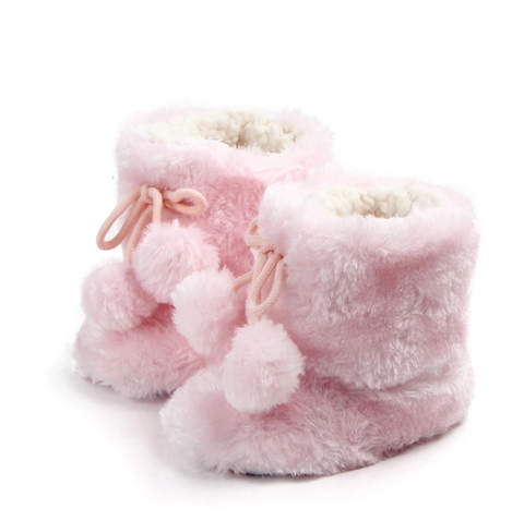 Baby Pre-Walker Faux Fur Snow Booties 